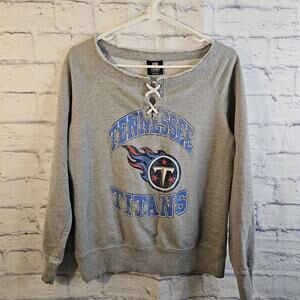 Tennessee Titans NFL Team Apparel Long Sleeve Sweatshirt Women's Large?
